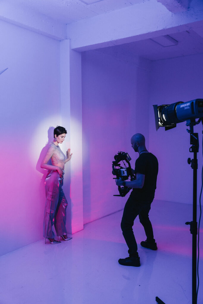 On set